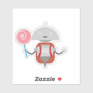 Kind Mia met schoon gezicht Sticker