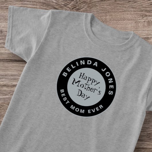 kind Moederdag Gift's Beste Moeder Retro T-shirt