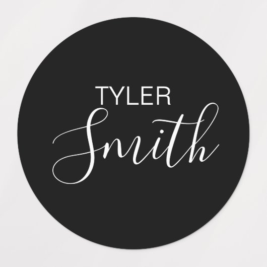 Kind naam voor waterflessen & lunches | Modern Labels (Design 2)