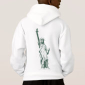 Kind New York Hoodie Statue of Liberty Souvenir (Achterkant)