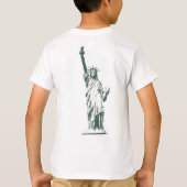 Kind New York Shirt Statue of Liberty Shirt (Achterkant)