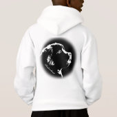 Kind Newfoundland Dog Hoodie Dog Hoodie Customize (Achterkant)