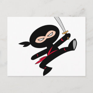 KIND NINJA! BRIEFKAART
