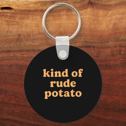 Kind Of Rude Tato, Sweet Tato And Rude Tatoes Sleutelhanger (Voorkant)