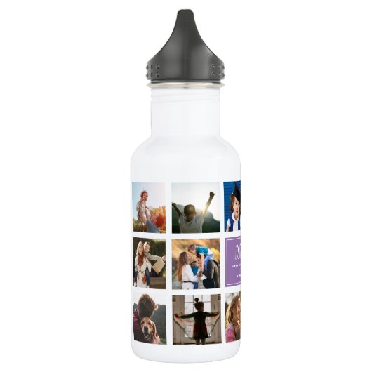 Kind ondernaam installagram Foto's PAARS personali Waterfles (Links)