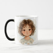 Kind_Ones Cozy Winter Mug – Whimsical Watercolor Magische Mok (Links)