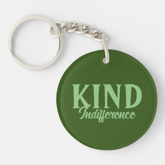 Kind Onverschilligheid Acryl Sleutelhanger (Voorkant)