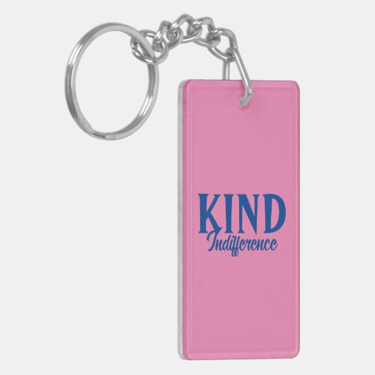 Kind Onverschilligheid Acryl Sleutelhanger (Voorkant Links)