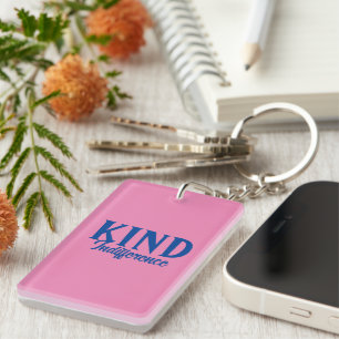 Kind Onverschilligheid Acryl Sleutelhanger