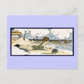 Kind op doorsnee  kunst briefkaart (Voorkant)