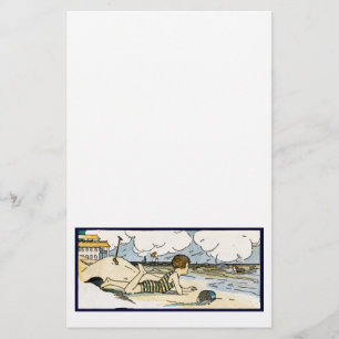 Kind op doorsnee  kunst flyer