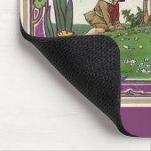  kind op een paaseihunt met dieren muismat (Hoek)