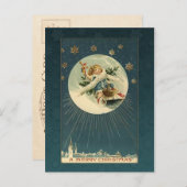  kind op geleide briefkaart (Voorkant / Achterkant)