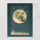  kind op geleide briefkaart (Voorkant)