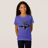 Kind Orca Whale Shirt Save the Whales Sweatshirts (Voorkant volledig)