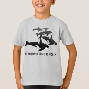 Kind Orca Whale T-Shirt Organic Orca Shirt