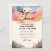 Kind Oude Zoon Boho Fun Adoptie Dag Baby shower Kaart (Voorkant)