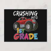 Kind overhaast naar eerste klas briefkaart (Voorkant)