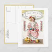  Kind-, paaseieren en kuikens Briefkaart (Voorkant / Achterkant)
