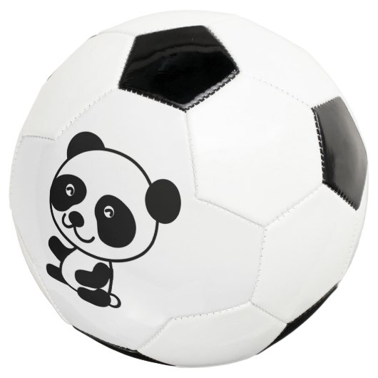 Kind Panda Voetbal (Drie kwart)