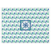 Kind Party Spouting Whale Cartoon Tafelkleed (Voorkant (Horizontaal))