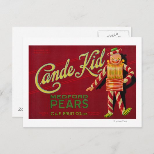 Kind peratuurlabelMedford, of Briefkaart (Voorkant / Achterkant)