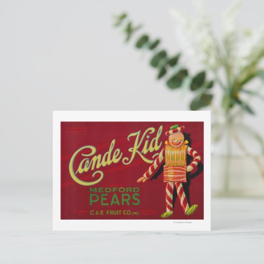 Kind peratuurlabelMedford, of Briefkaart (Staand voorkant)