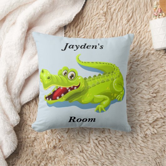 Kind Pillow Cute Baby Alligator Kussen (Deken)