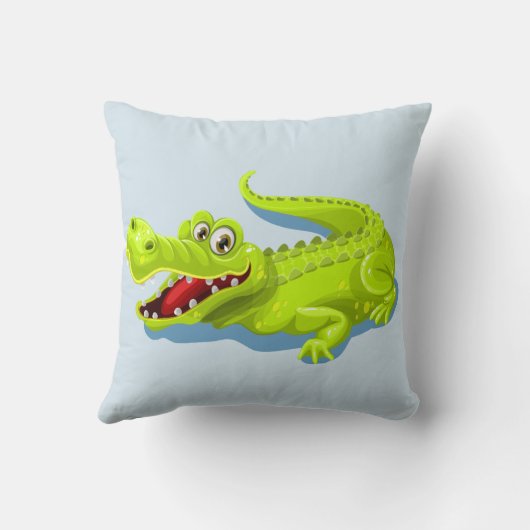 Kind Pillow Cute Baby Alligator Kussen (Achterkant)
