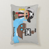 Kind Pillow Cute Pirate Boy Accent Kussen (Voorkant(Verticaal))