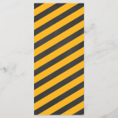 Kind Politie Verjaardagsfeest Menu (Achterkant)