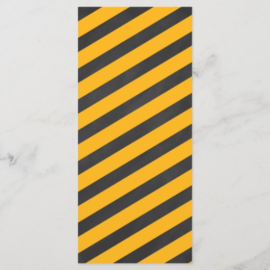 Kind Politie Verjaardagsfeest Menu (Achterkant)