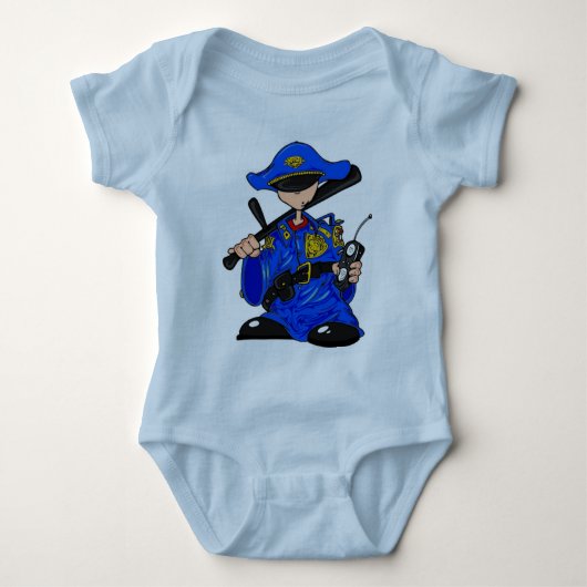 Kind politieman romper (Voorkant)