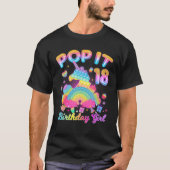 Kind Pop Het 18e meisje van 18 jaar T-shirt (Voorkant)