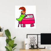 Kind Poster (Thuiskantoor)