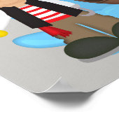 Kind Poster Cute Pirate Boy (Hoek)