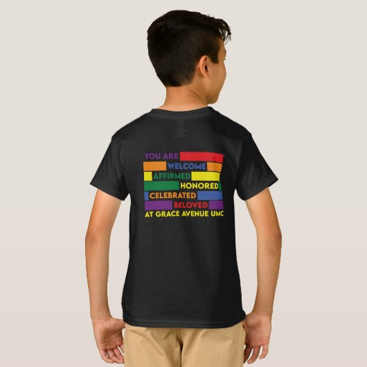 Kind Pride Shirt (Achterkant volledig)