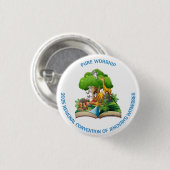 Kind Pure Worship Convention Pin w Cute Animals Ronde Button 3,2 Cm (Voorkant /achterkant)