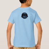 Kind Raven Shirten Raven Crow Art Kind T-shirt (Achterkant)