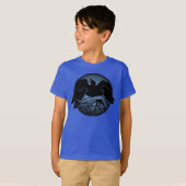 Kind Raven T-shirt Raven Cool Organic Raven Shirt (Voorkant volledig)