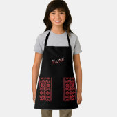 Kind Red Tatreez Schort (Insitu)