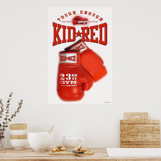 Kind Reds Gym Poster (Keuken)