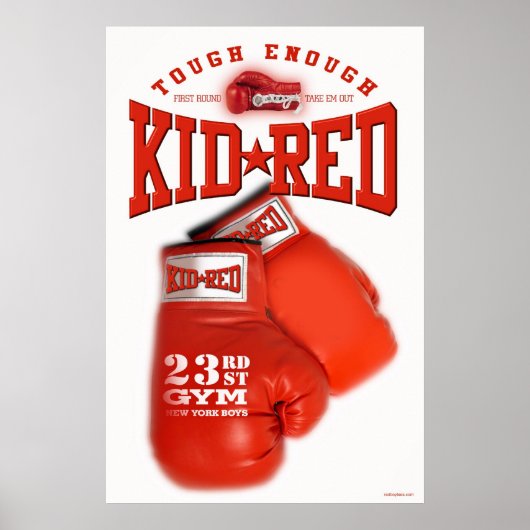 Kind Reds Gym Poster (Voorkant)