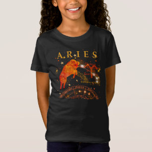 Kind Retro Aries Zodiac Traits T-Shirt