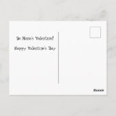 Kind Retro Circus Lion Valentijn Briefkaart (Achterkant)