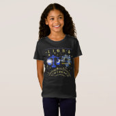Kind Retro Libra Zodiac Traits T-Shirt (Voorkant volledig)