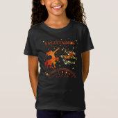 Kind Retro Sagittarius Zodiac Traits T-Shirt (Voorkant)