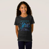 Kind Retro Scorpio Zodiac Traits T-Shirt (Voorkant volledig)