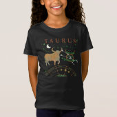 Kind Retro Taurus Zodiac Traits T-Shirt (Voorkant)