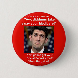 KIND RICH MAN - Button